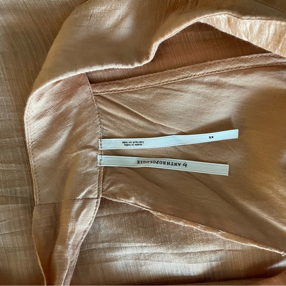 Antropology Floral Cutwork Halter Dress - Picture 10 of 12